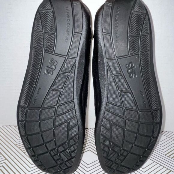 SAS Men’s Size‎ 8.5 Weekend Slip On Comfort Loafers Black Leather Casual Shoes main image 7